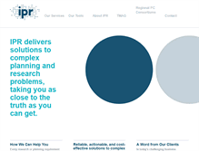 Tablet Screenshot of iprcorp.com